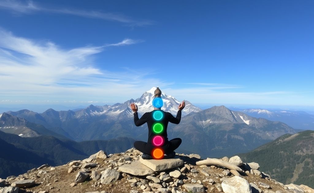 Chakra tools enhance mountain pose energy