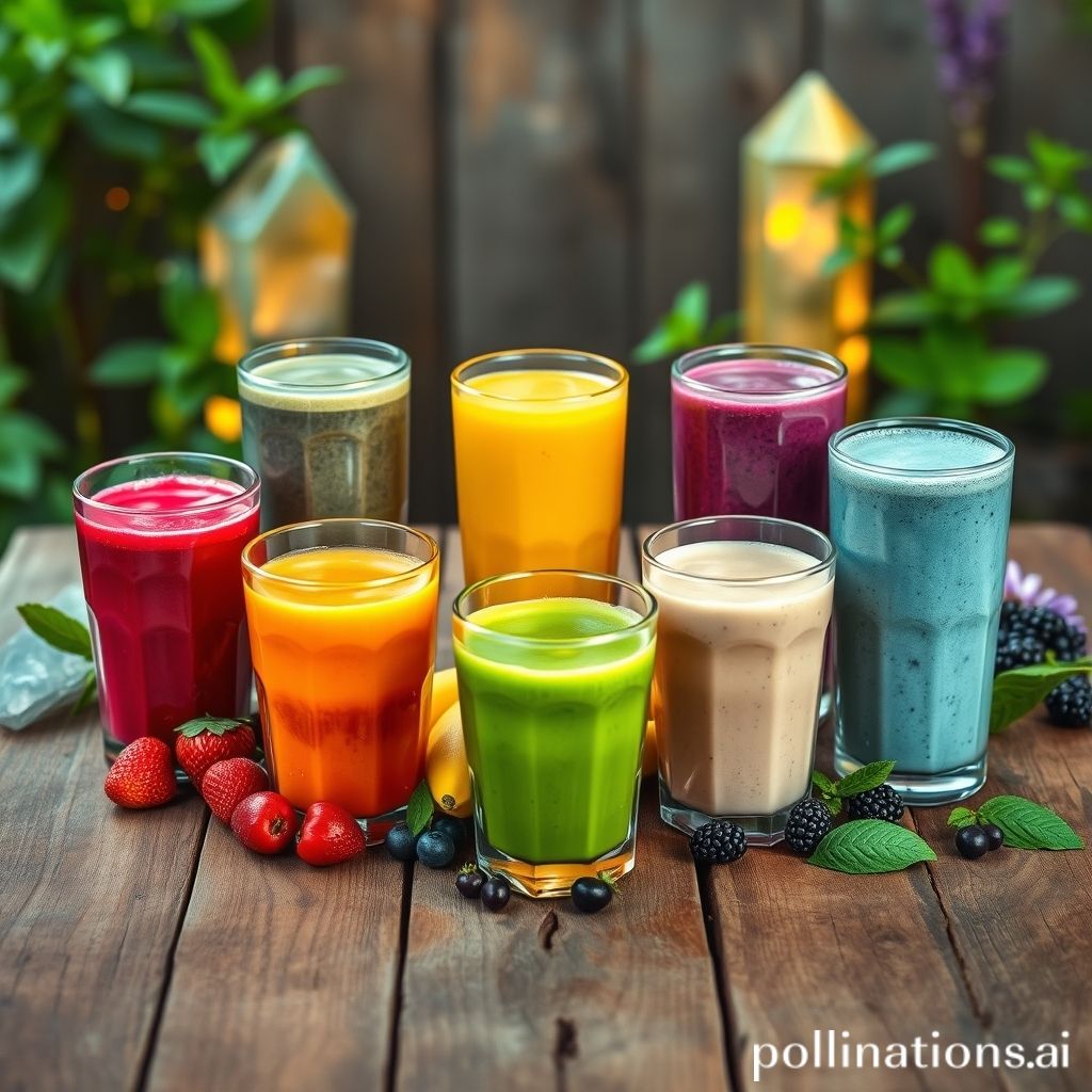 Chakra-balancing smoothie recipes