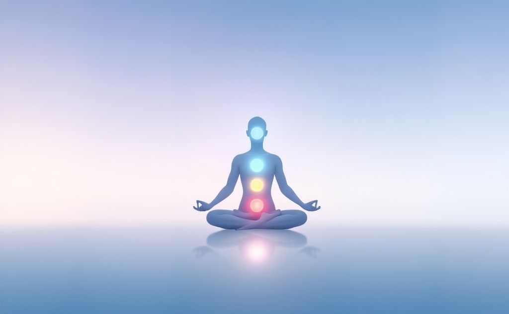 Chakras harmonizing tranquility and inner peace