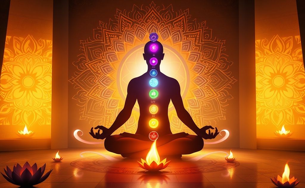 Chakras originate from ancient Indian spiritual traditions