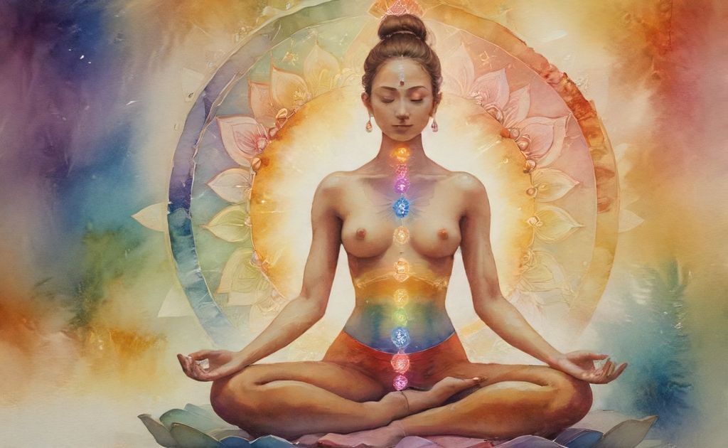 Chakras symbolizing energy in Buddhism