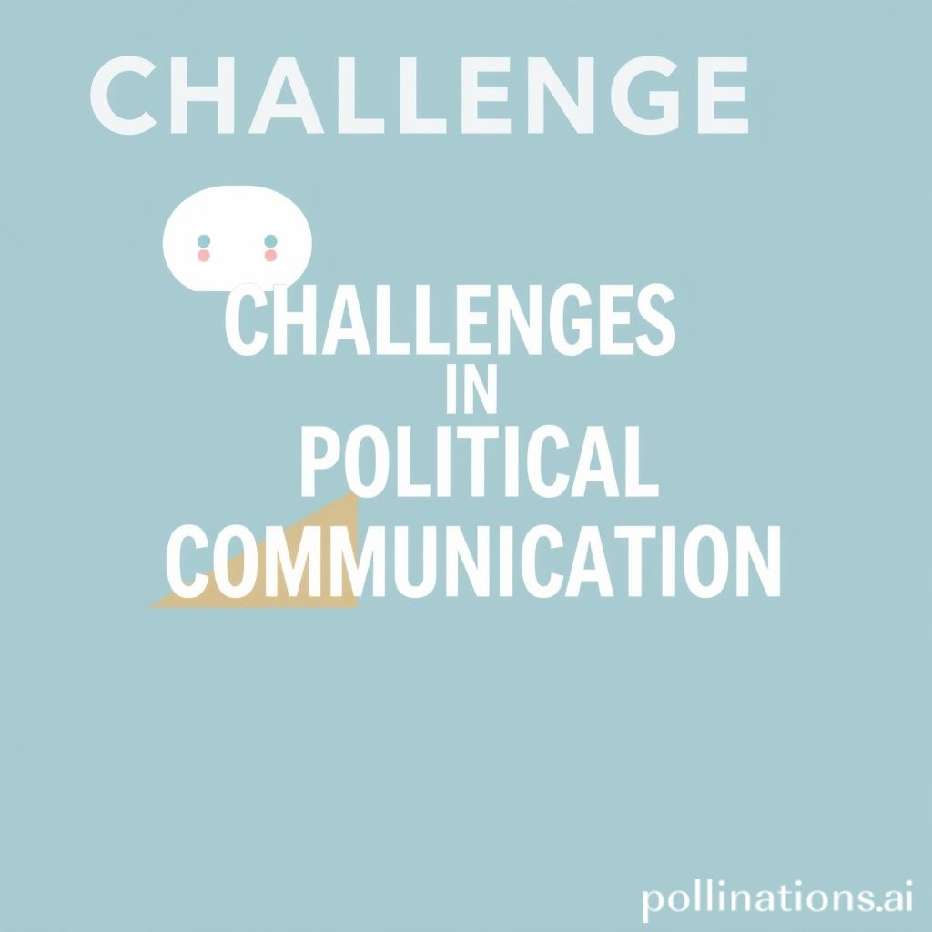 Challenges in Political Communication