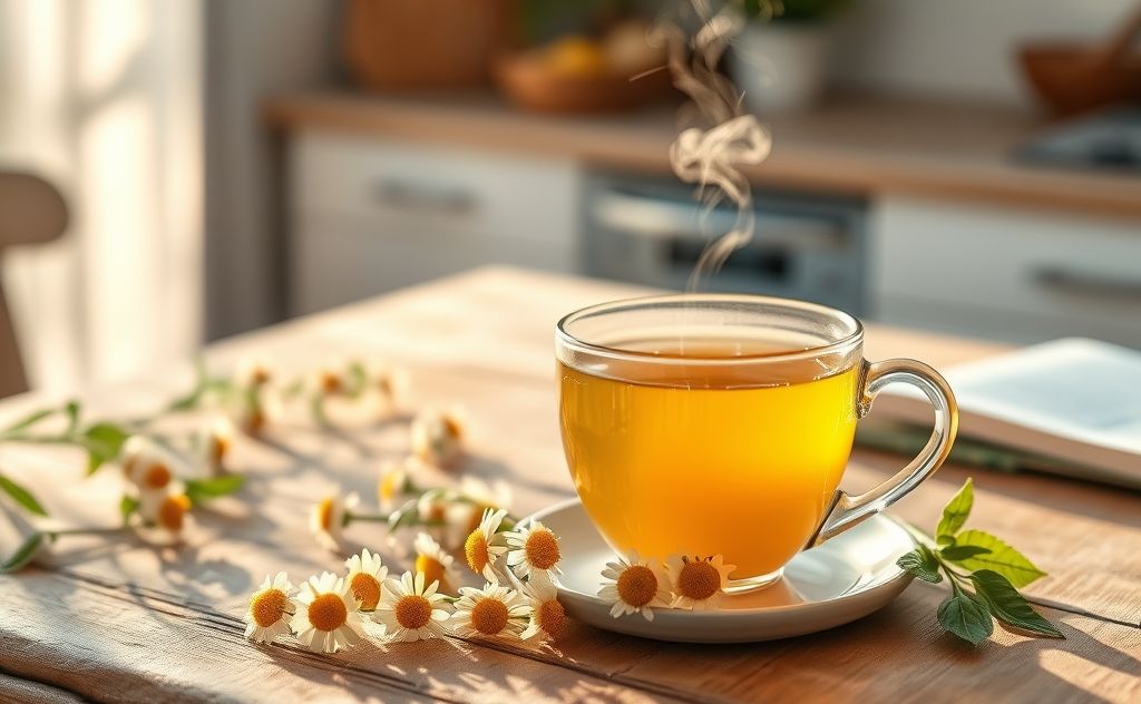 Chamomile tea benefits during fasting periods