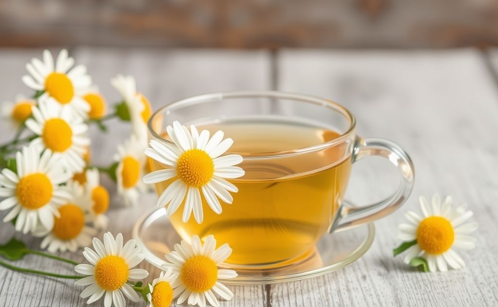 Chamomile tea effects on body clearance time