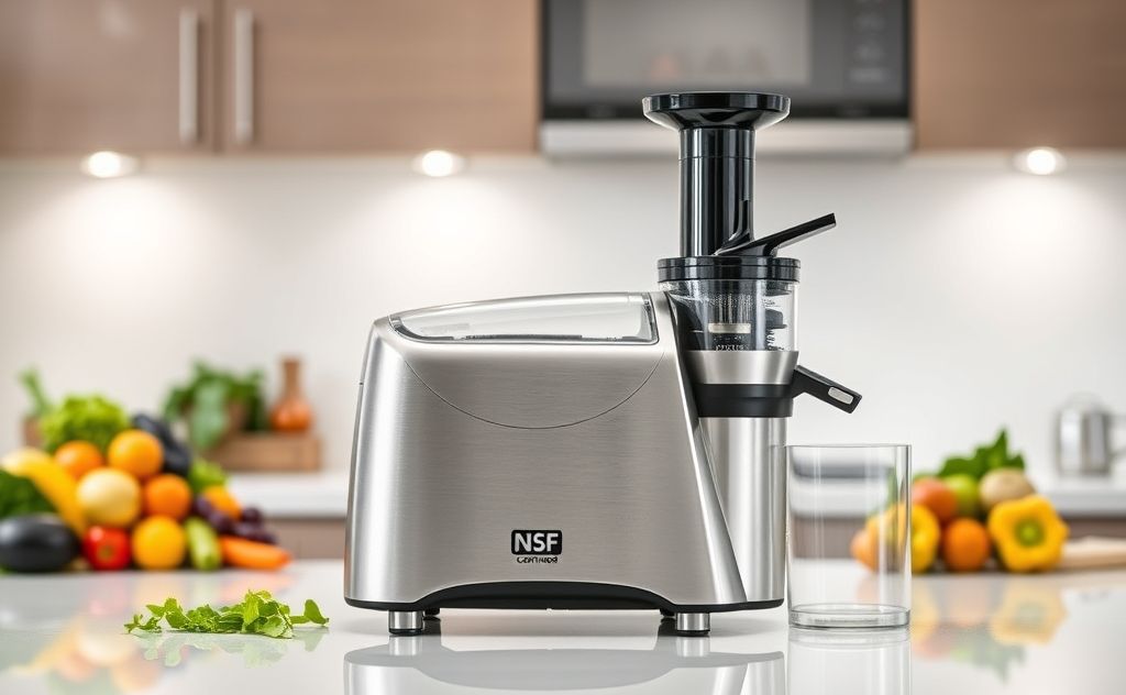 Champion G5 PG710 juicer features NSF certification