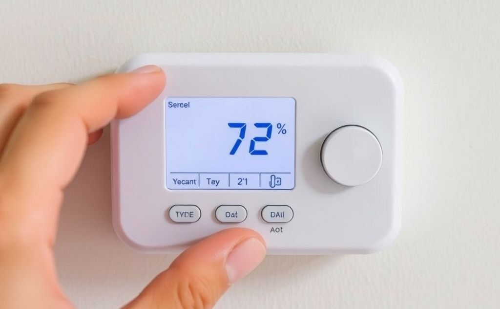 Change temperature on Reliable Controls thermostat