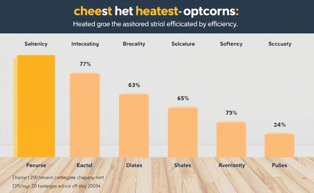 Cheapest heater options ranked by efficiency