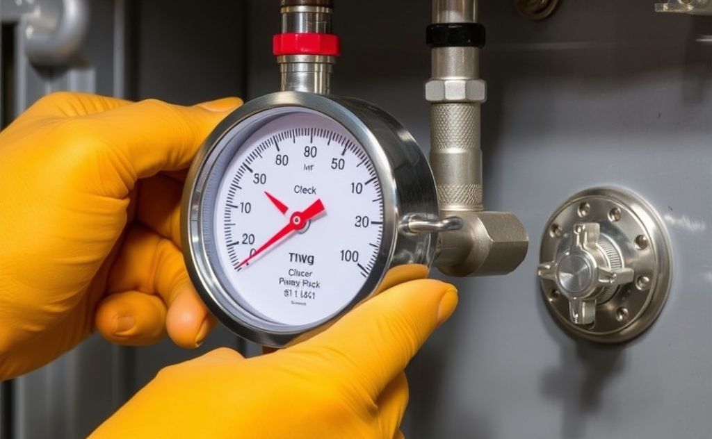 Check for leaks or inconsistent temperature changes