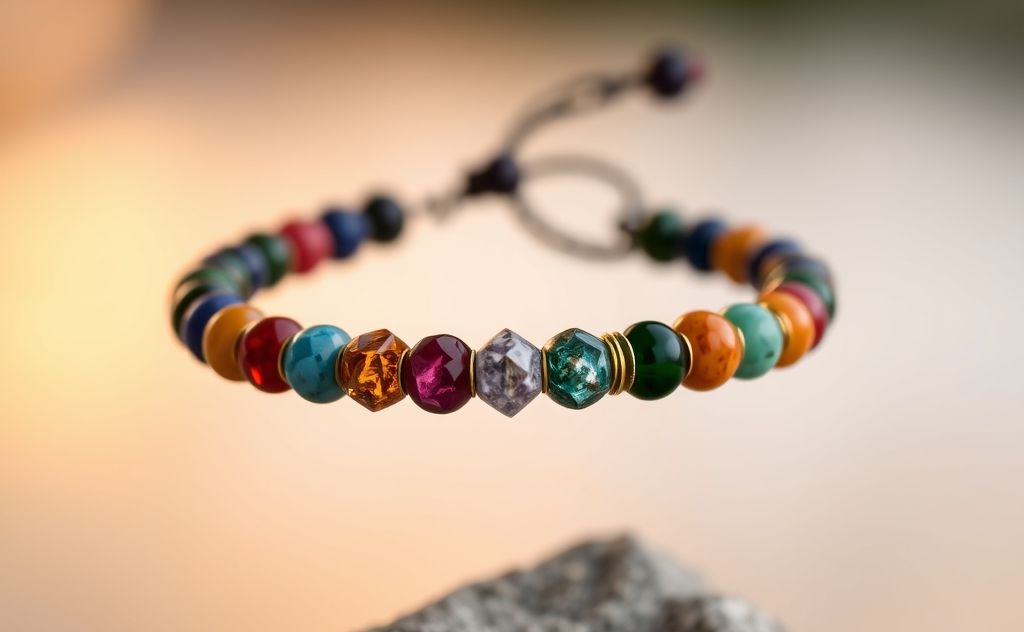 Check if your chakra bracelet has authentic stones