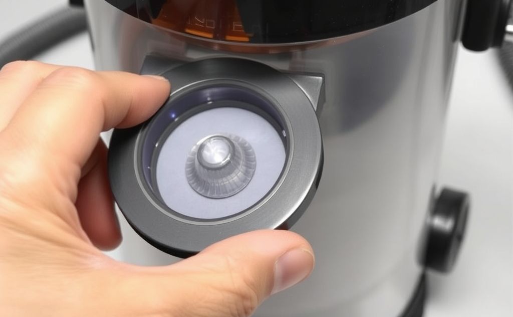 Check vacuum cleaner seals for air leaks