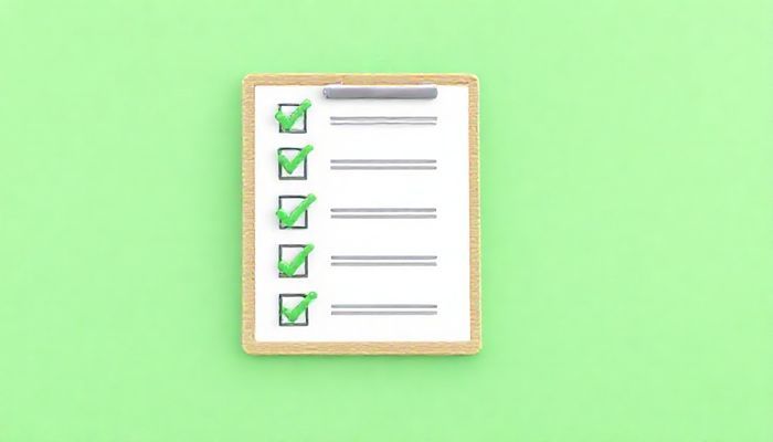 환경 평가 체크리스트 달성