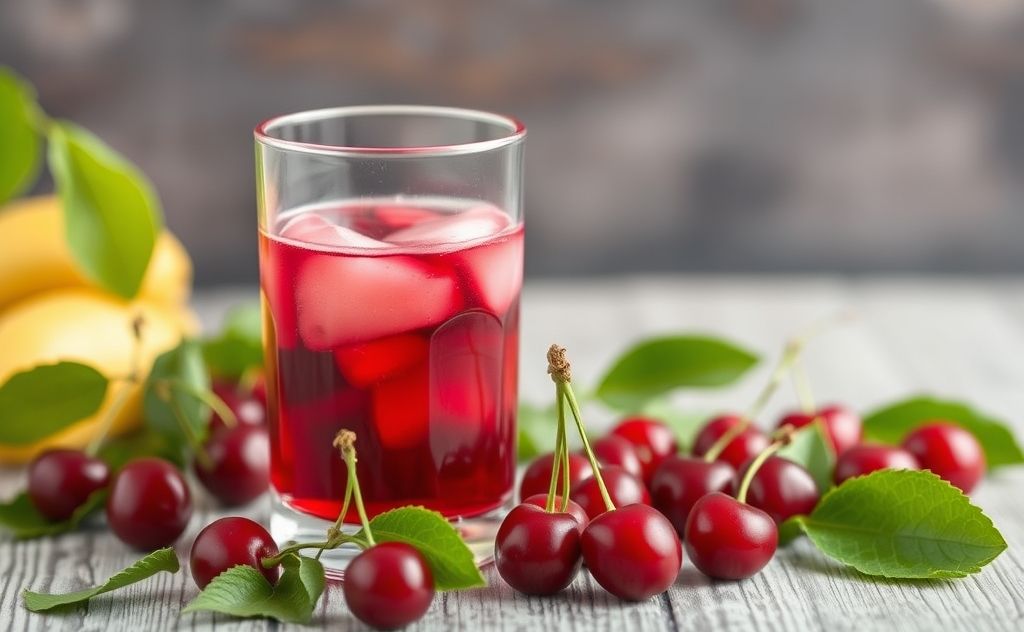 Cherry juice aids digestion and boosts health