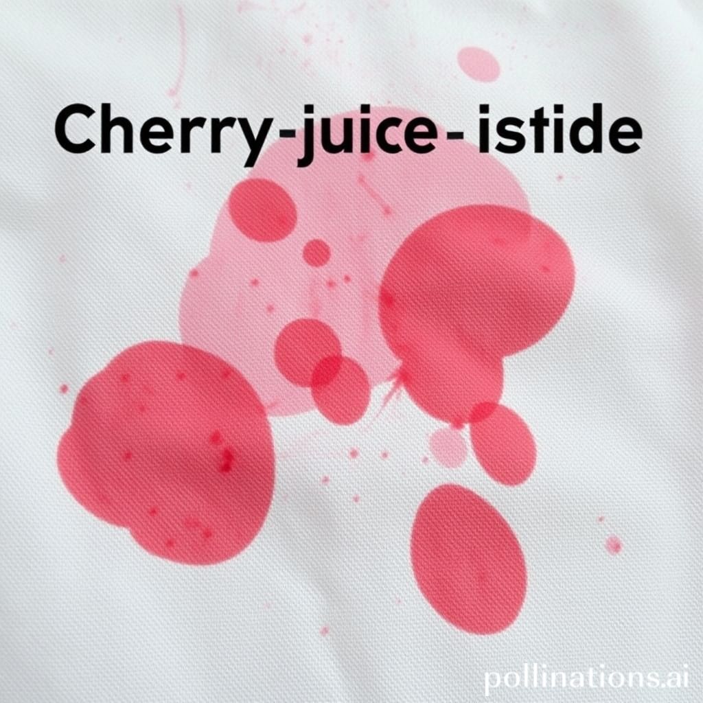 How To Remove Cherry Juice Stains?