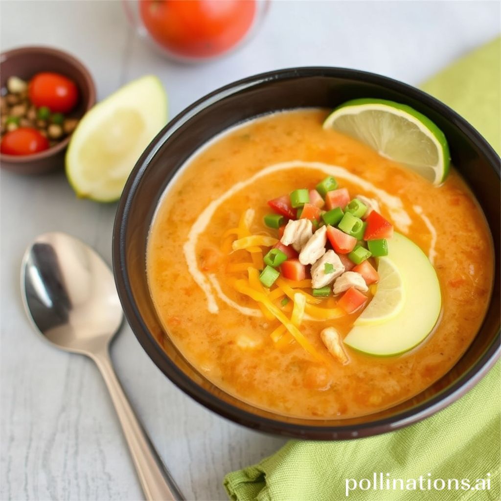 Bowl of Chicken Tortilla Soup