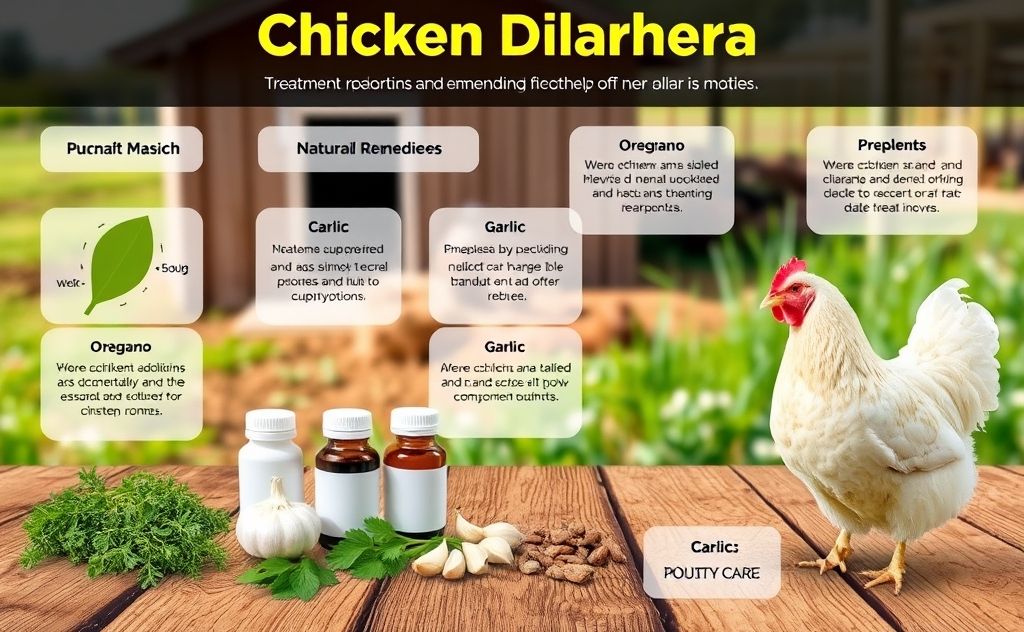 Chicken diarrhea treatment options and remedies