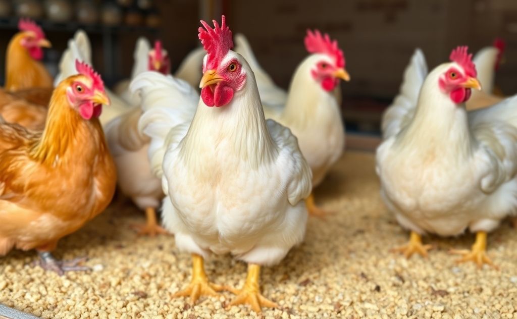 Chicken grit for healthy digestion in poultry