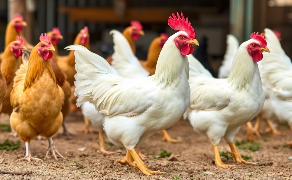 Chicken prices vary based on breed and market demand
