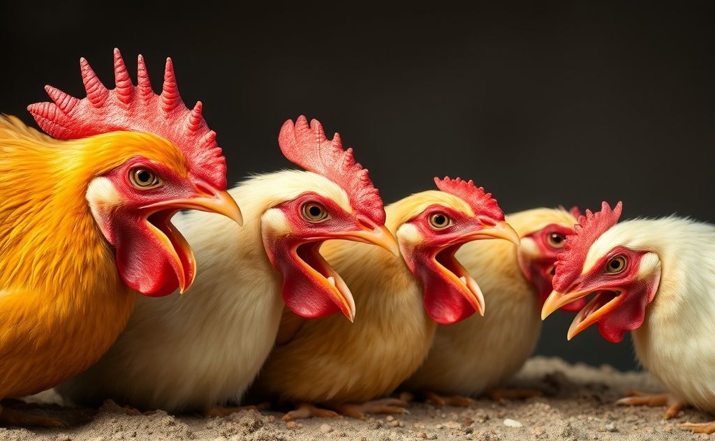 Chicken teeth evolution and count in history