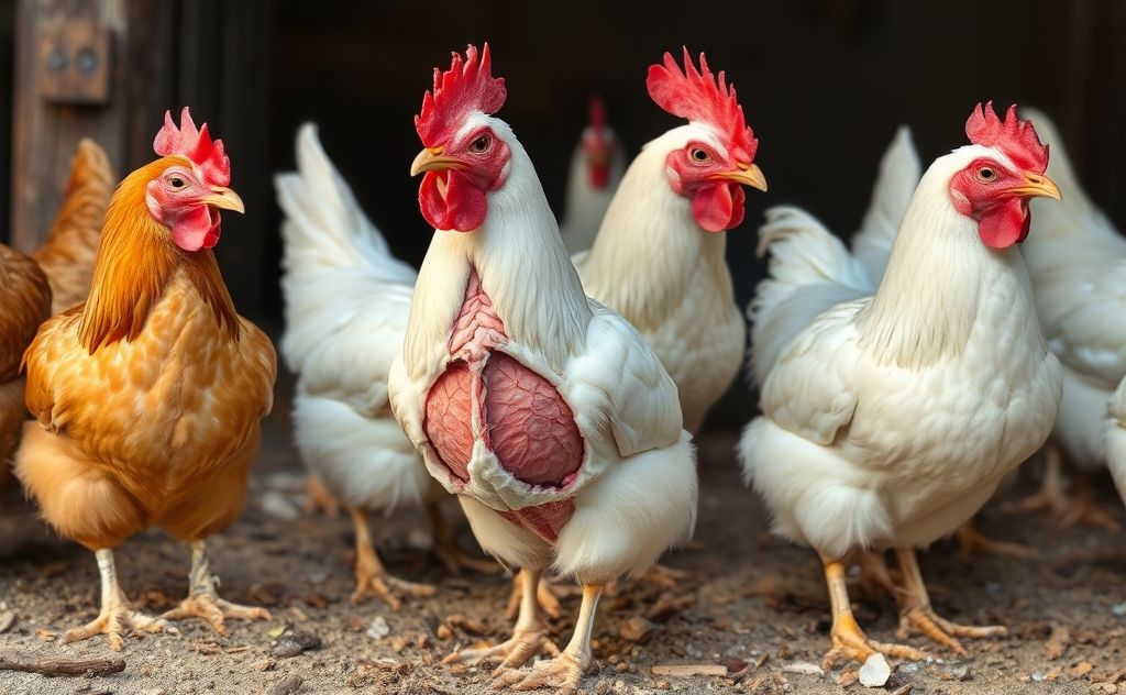 Chickens and their unique vent anatomy explained
