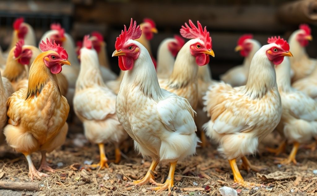 Chickens and their unique waste processes explained