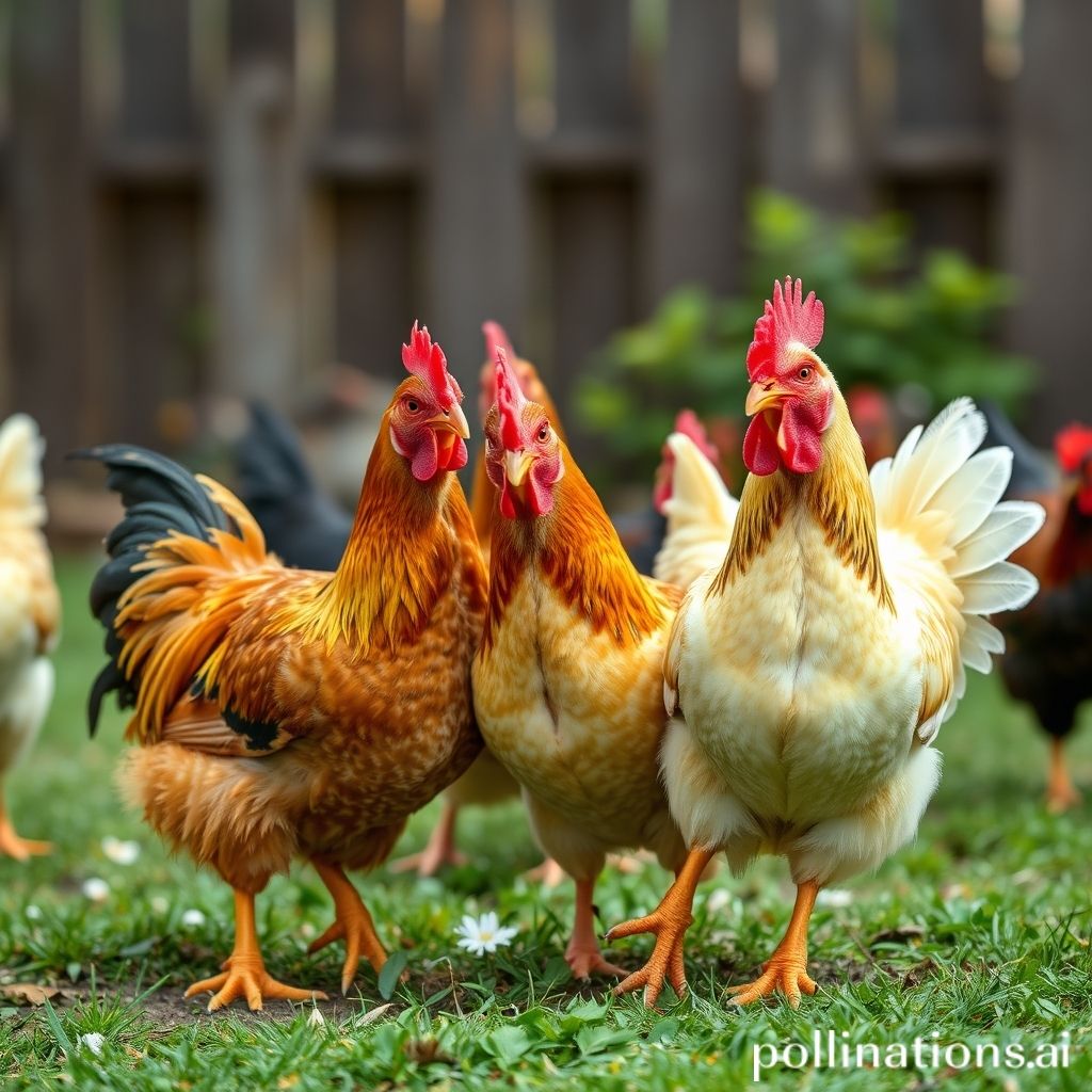 how to entertain chickens