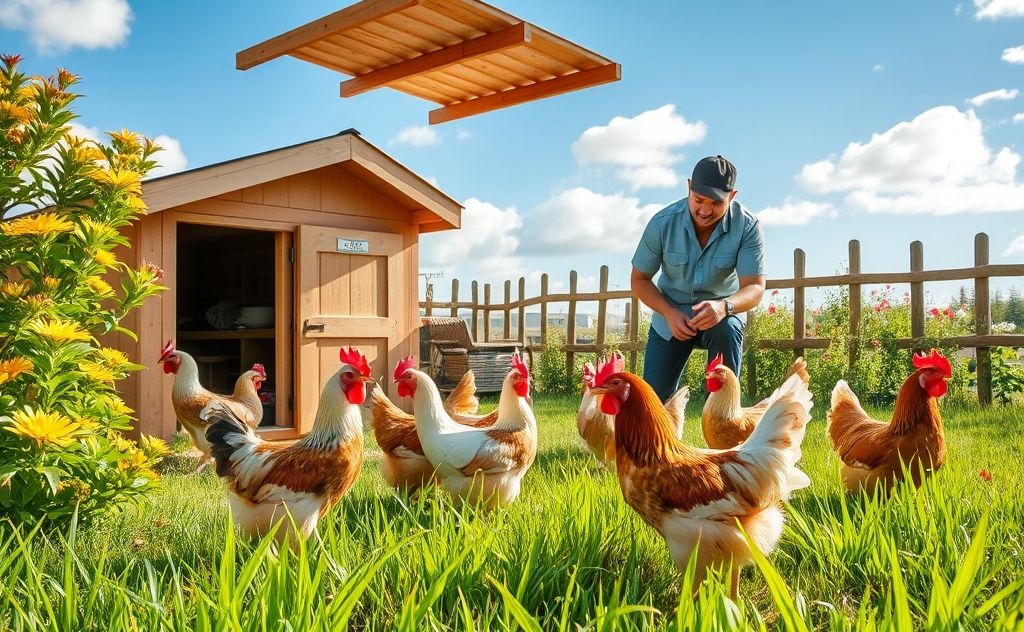 Chickens cared for while you're on vacation