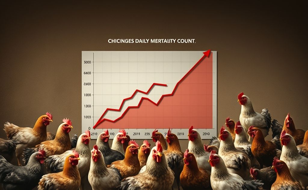 Chickens daily death count alarming statistics