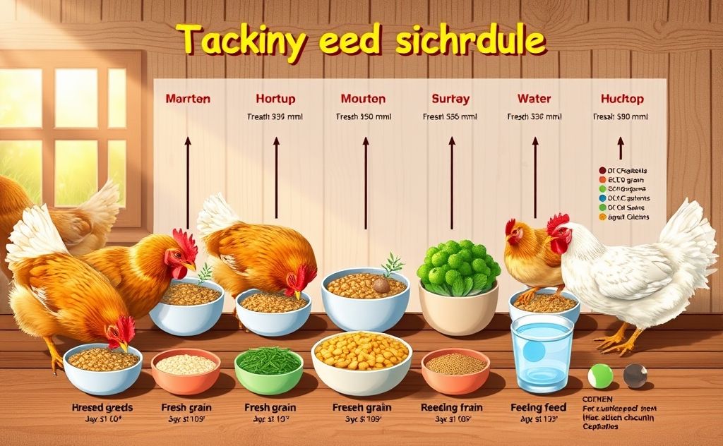 Chickens daily feed consumption guide