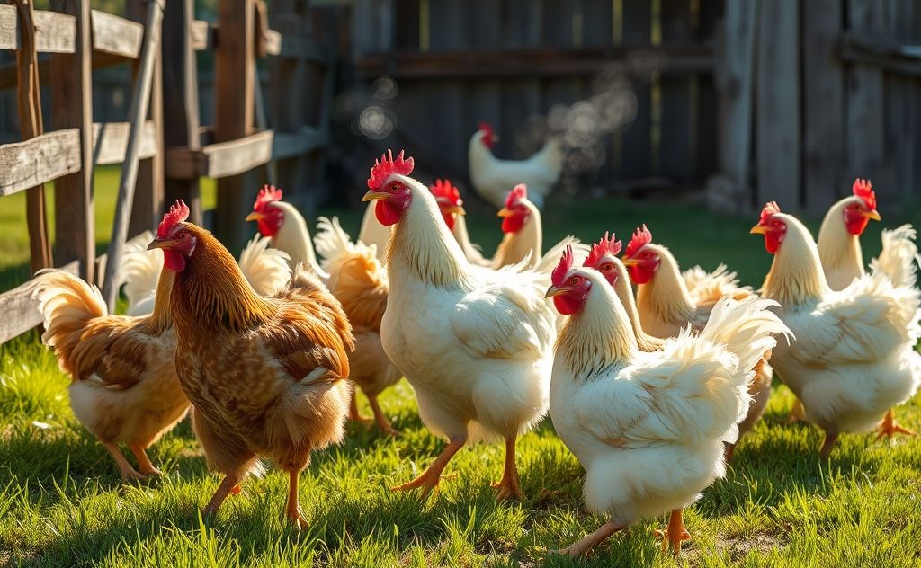 Chickens dislike strong pungent odors