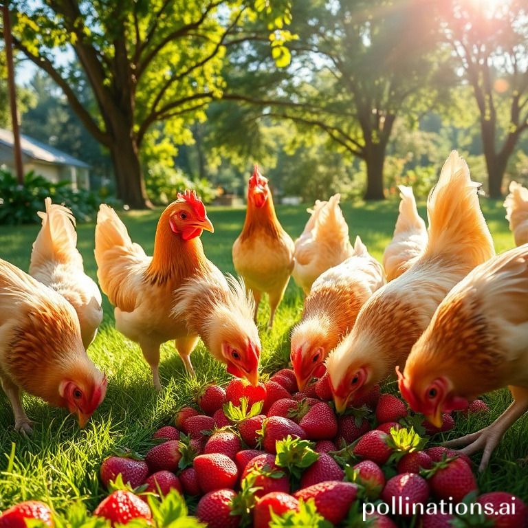 at what age can chickens eat strawberries