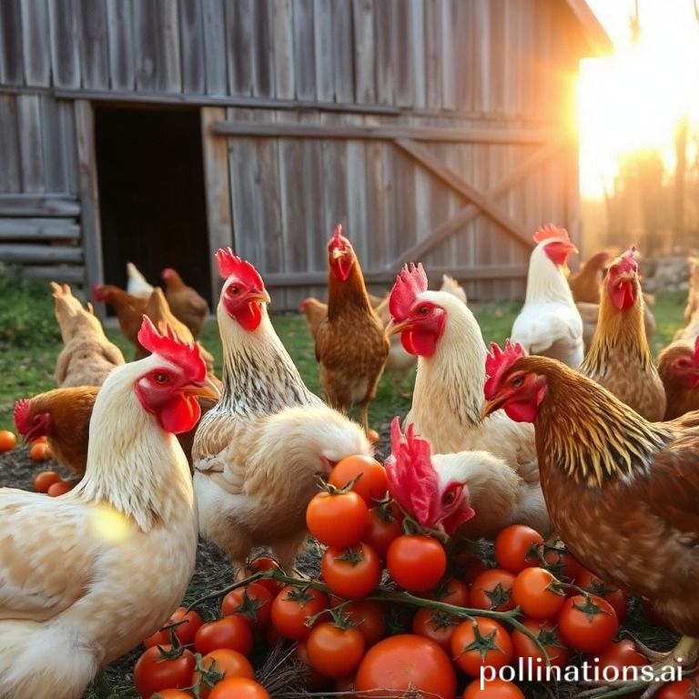 what age can chickens eat tomatoes