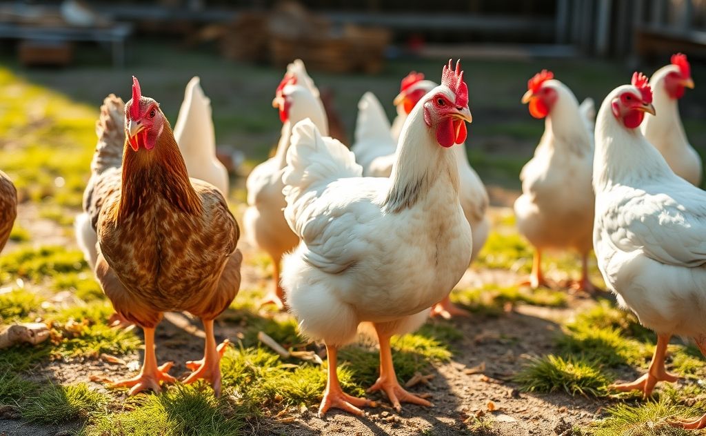Chickens evolved for ground living not flying