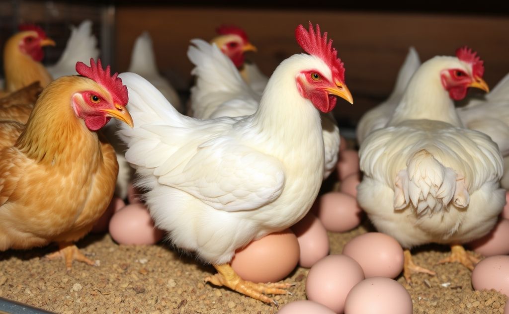 Chickens experience discomfort during egg laying