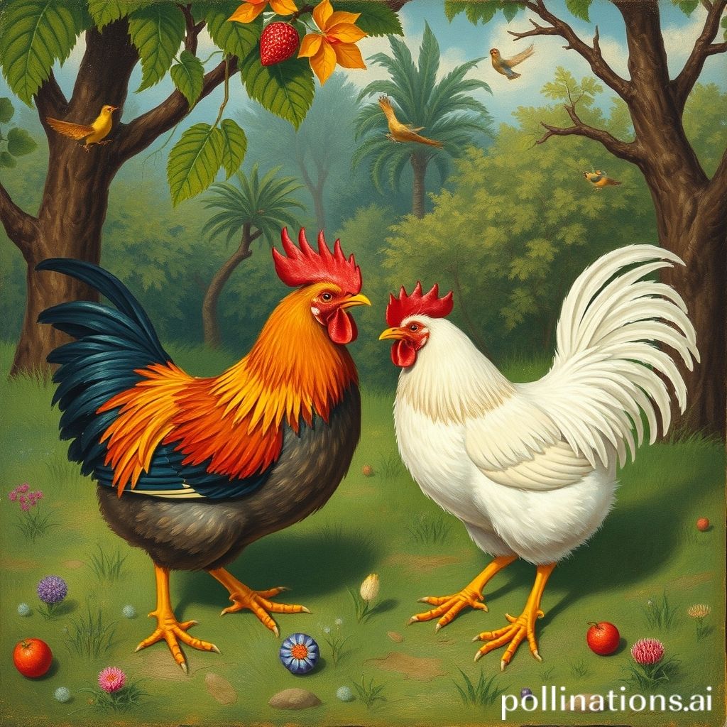 what do chickens do for fun
