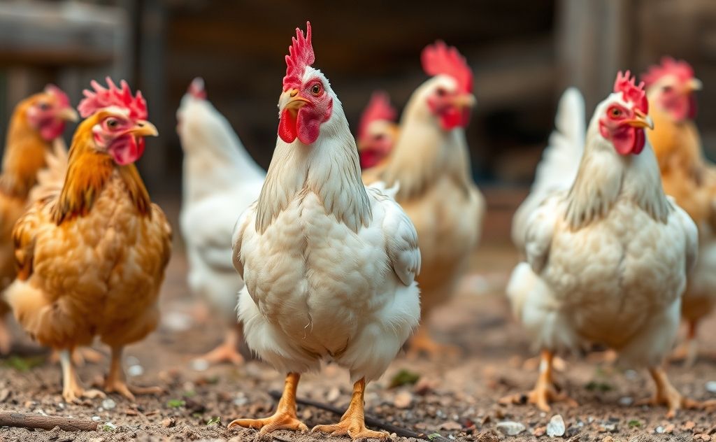 Chickens express feelings through body language