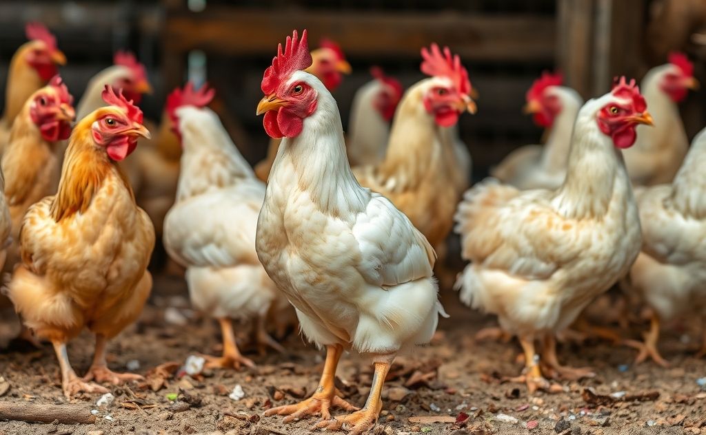 Chickens face daily deaths from various causes