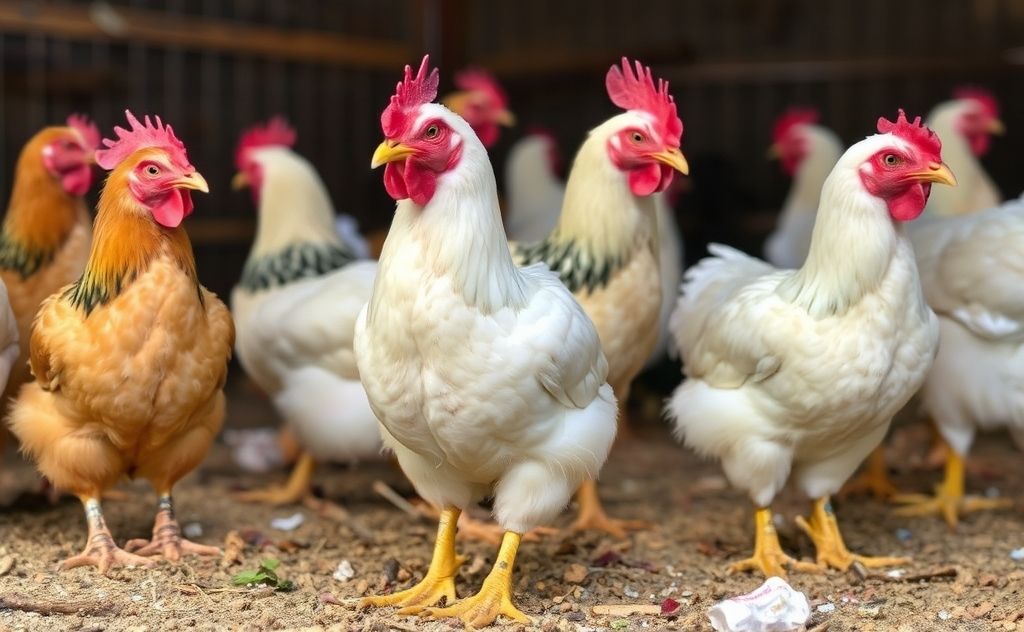 Chickens facing sudden death: explore the causes