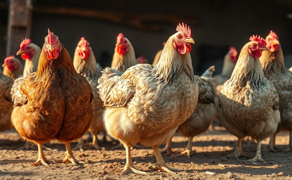 Chickens grounded by evolution and heavy bodies