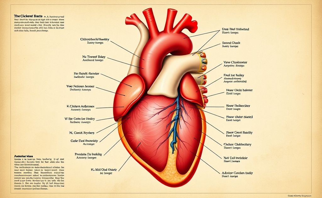 Chickens have a unique heart structure
