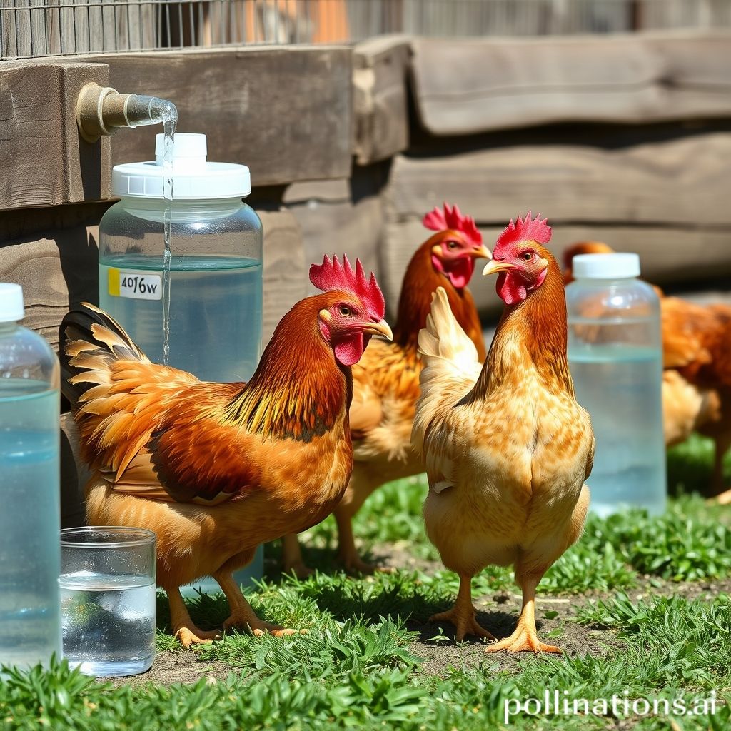 Hydrating Chickens