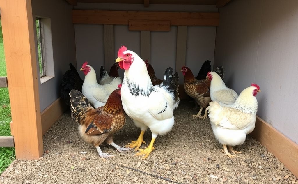 Chickens in 10x10 run space and capacity