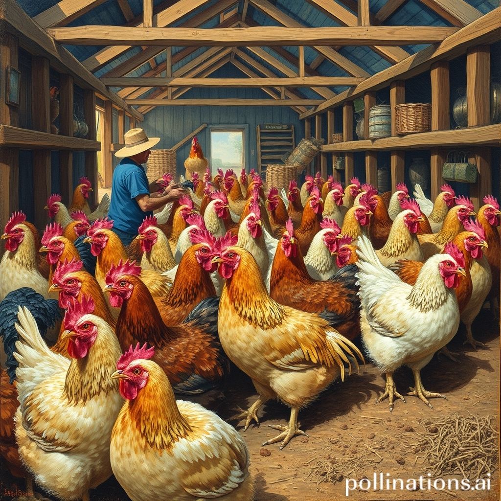 what sounds do chickens make