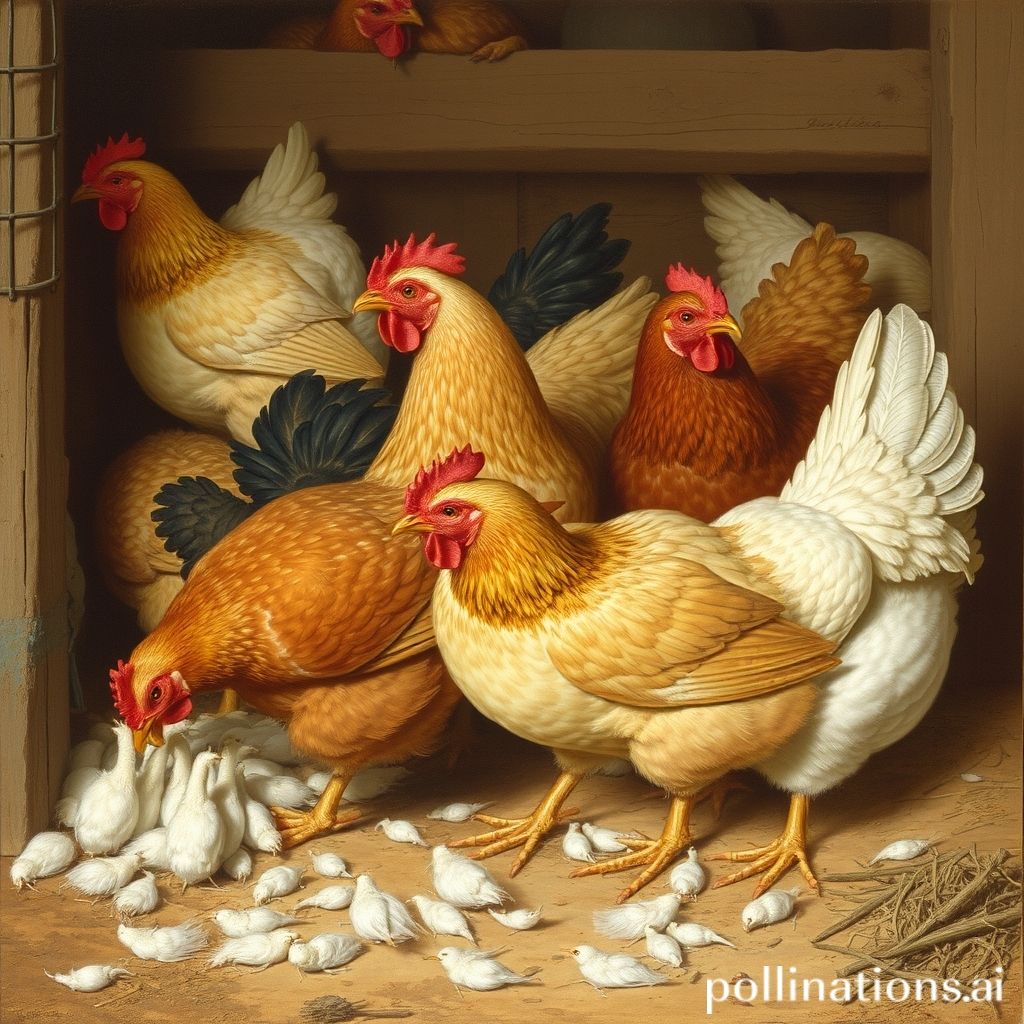 why are my chickens losing feathers