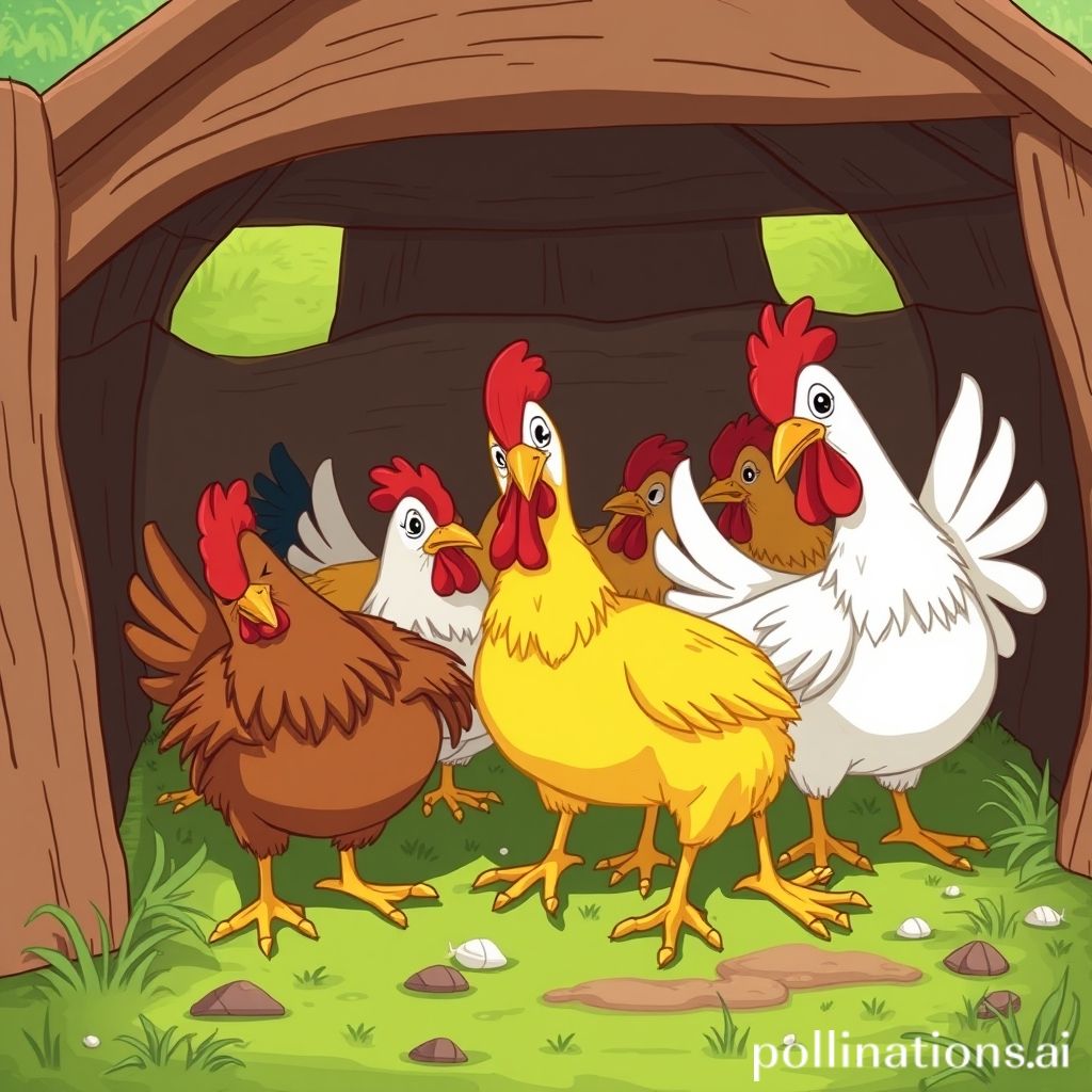 why do chickens pull out their feathers