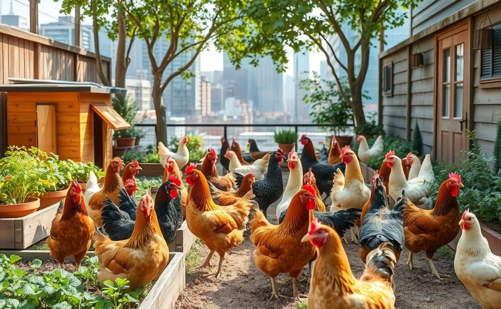 Chickens in city limits: backyard flock options