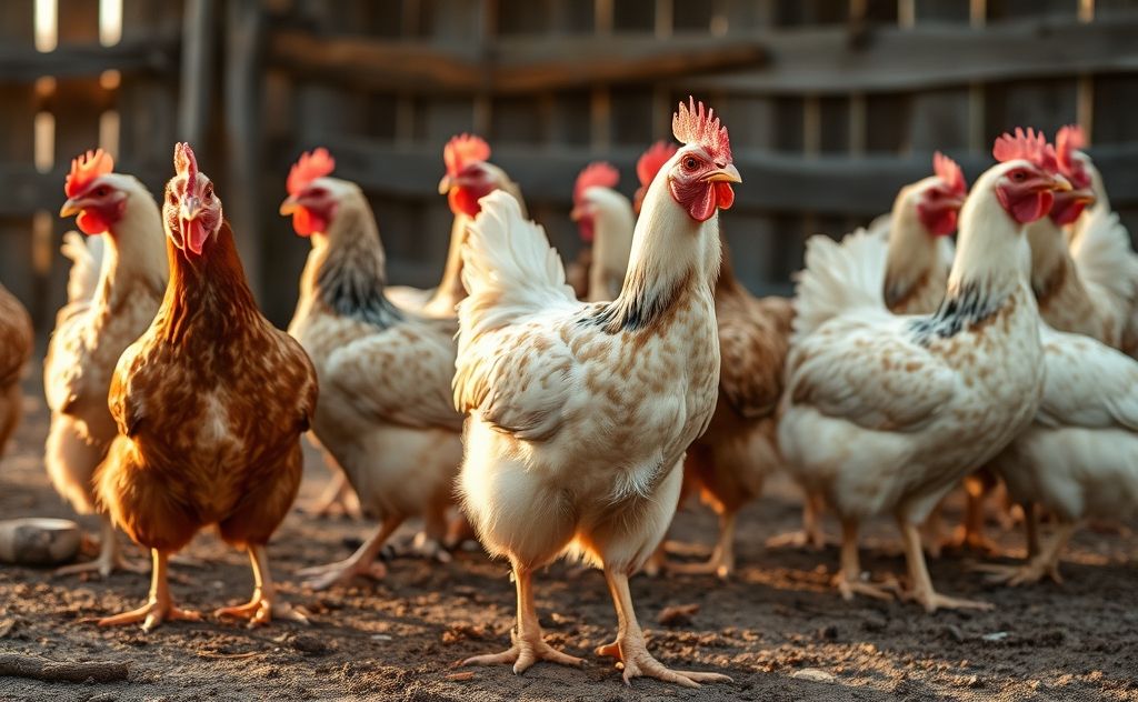 Chickens lack flight adaptations for survival