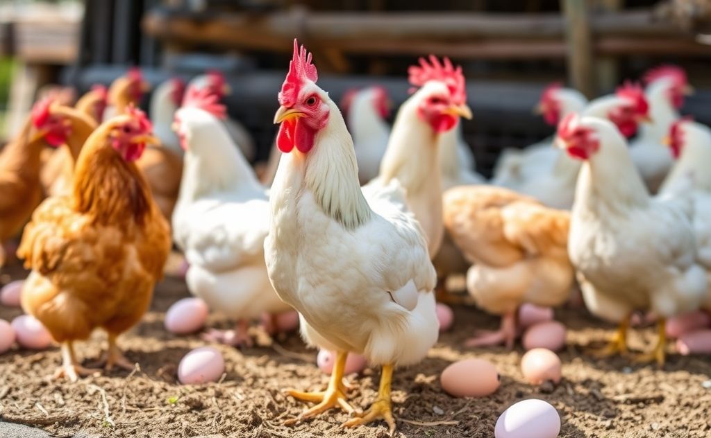 Chickens need more daylight for egg production
