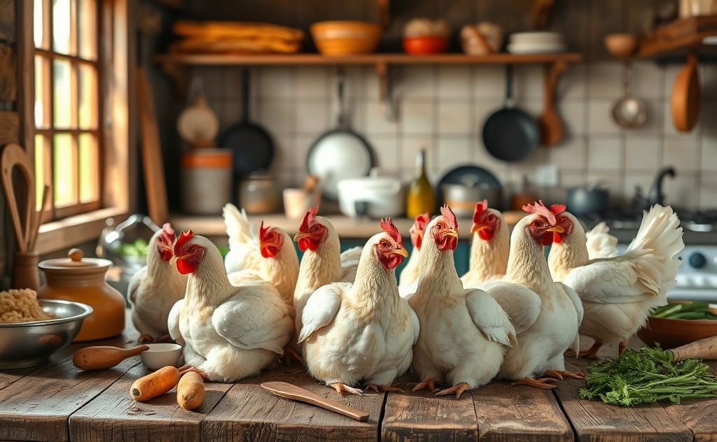Chickens needed for family of five meals