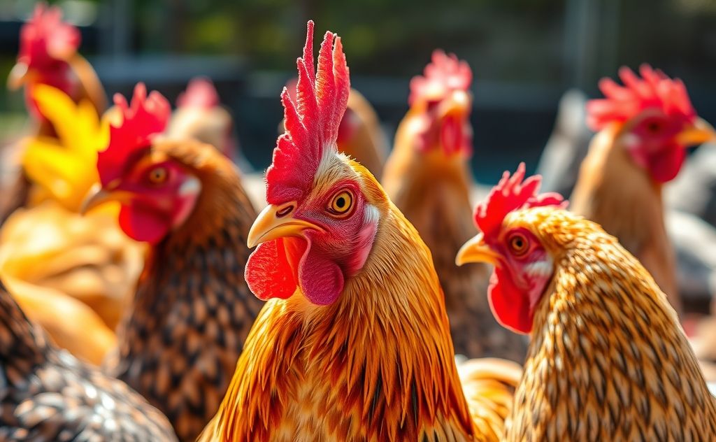 Chickens perceive a vibrant spectrum of colors