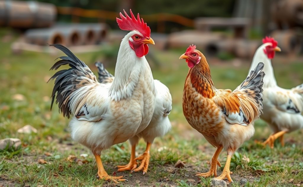 Chickens recognize humans by sight and sound